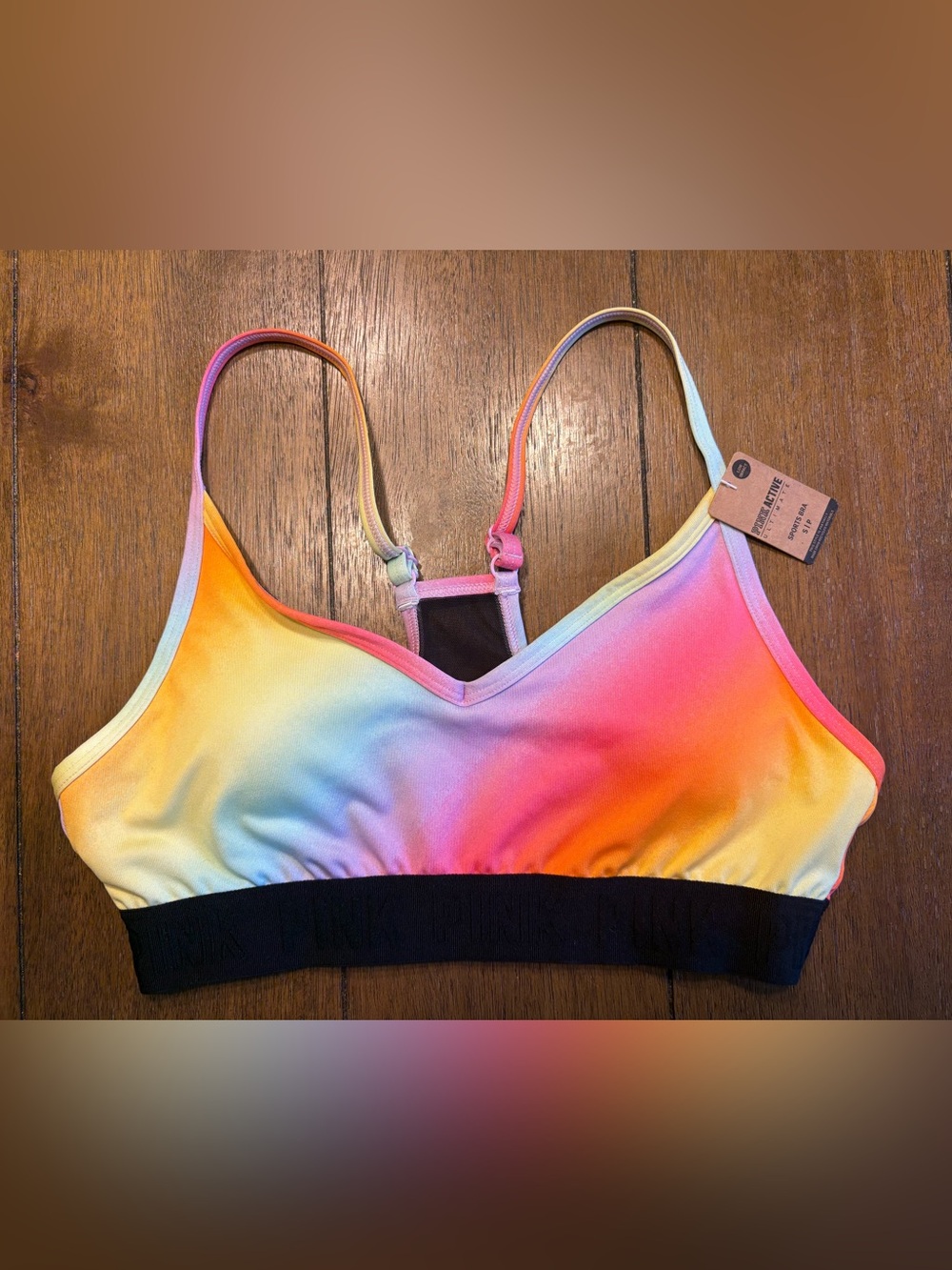 PINK active sports bra NWT